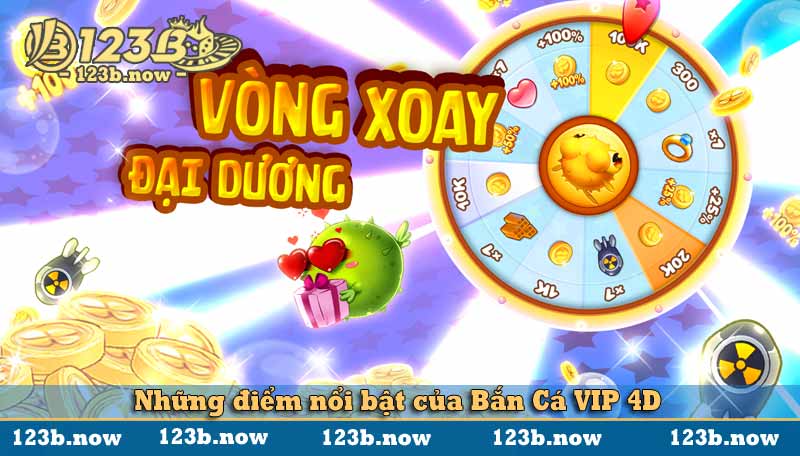 Những điểm nổi bật của Bắn Cá VIP 4D