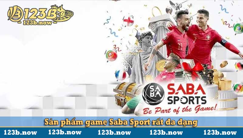 Sản phẩm game Saba Sport rất đa dạng